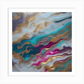 Abstract Painting 1 Art Print