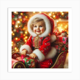 Santa Claus 2 Art Print