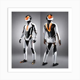 Futuristic Suit 58 Art Print