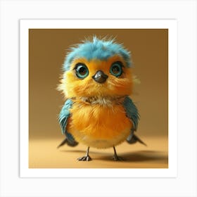 Cute Little Bird 31 Art Print