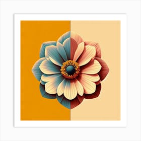 Flower Art 1 Art Print