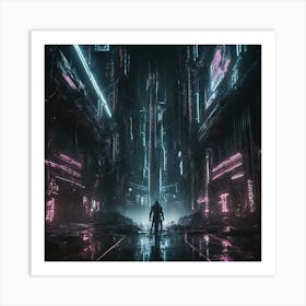 Futuristic City Art Print