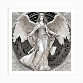 Angel 6 Art Print