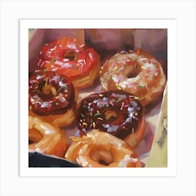 Donuts Art Print