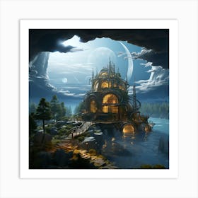 Celestial Observatory Art Print