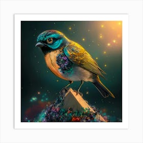 Bird Of The Night 1 Art Print