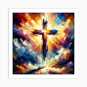 Cross Of Christ 7 Art Print