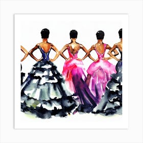 Ballroom Beauty Art Print