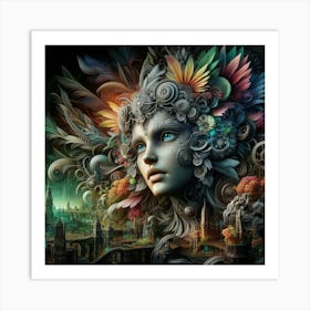 'The City Of Dreams' Art Print