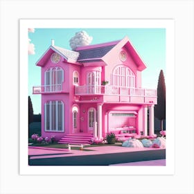 Barbie Dream House (248) Art Print