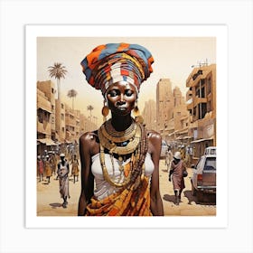 African Woman 1 Art Print