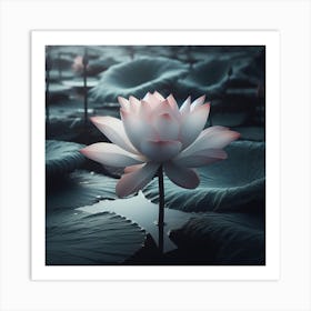 Lotus Flower 1 Art Print