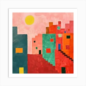 Santa Fe 4 Art Print