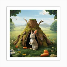 Easter Bunny Art Print