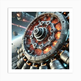 Graviton Annihilator Self Stabilization Array Art Print