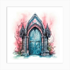 Gothic Door 1 Art Print