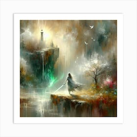 Lighthouse 5 Art Print