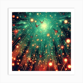 Radiant Sparks 24 1 Art Print