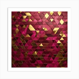 Mosaic pattern 6 Art Print