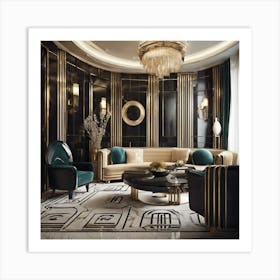 Deco Living Room 17 Art Print