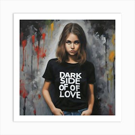 The Dark Side of Love Art Print