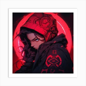 Redhood Art Print