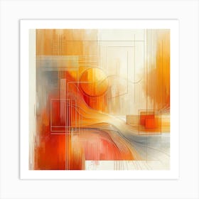 Abstract Canvas Print Art Print