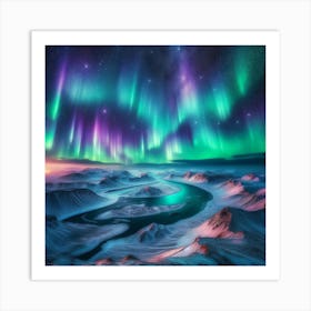 Aurora Borealis Art Print