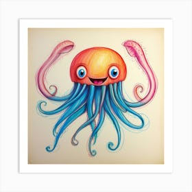 Octopus 105 Art Print