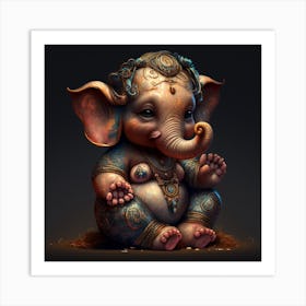 Shree Ganesha 5 Art Print