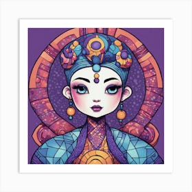 Chinese Girl 2 Art Print