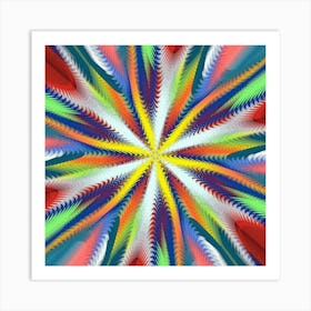 Whirling Geometry_#10 Art Print