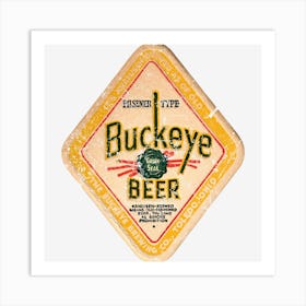 Buckeye Beer Art Print