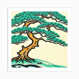 Japanese Tree 2 Art Print