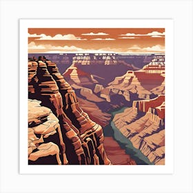 Grand Canyon 18 Art Print