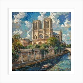 Notre Dame De Paris 1 Art Print