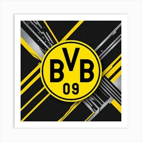 Borussia Dortmund Logo Wall Art 32 Art Print