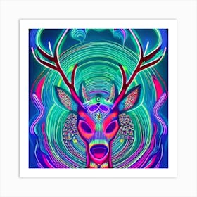 Deer tt Art Print