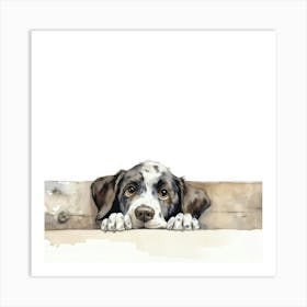 Dog Print Art Print