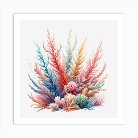 Coral Reef Art Print