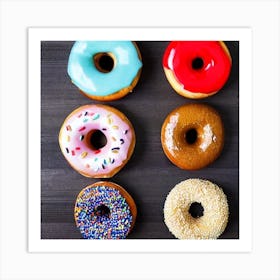 Donuts 2 Art Print