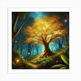 Fairy Forest 27 Art Print