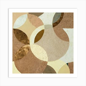 Abstract Circles 17 Art Print