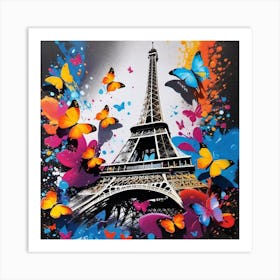 Paris Eiffel Tower 51 Art Print