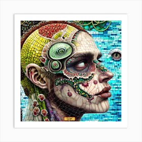 Woman'S Head Art Print