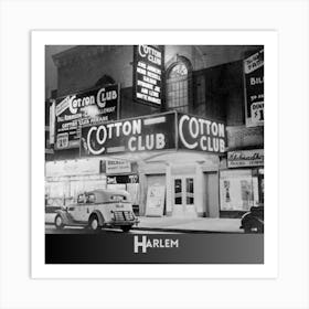 Cotton Club Harlem Art Print