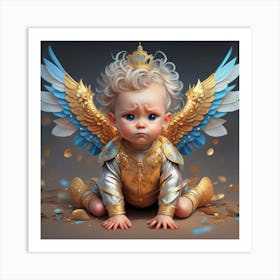 Angel Baby Art Print