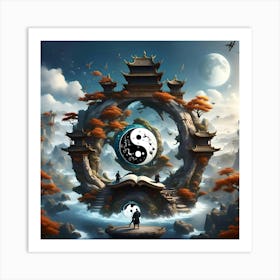 Yin - Yang #2 Art Print