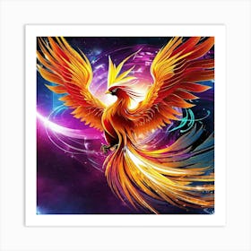 Phoenix 123 Art Print