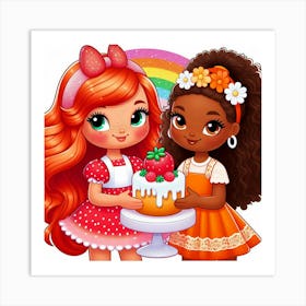 Strawberry Shortcake 2 Art Print